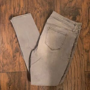 Grey Mid-Rise Skinny